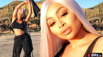 Porno da negra famosa Blac Chyna nua caiu na net