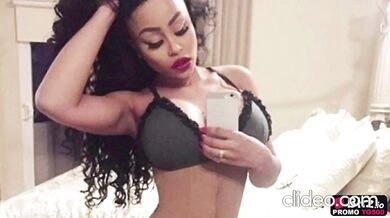 Porno da negra famosa Blac Chyna nua caiu na net